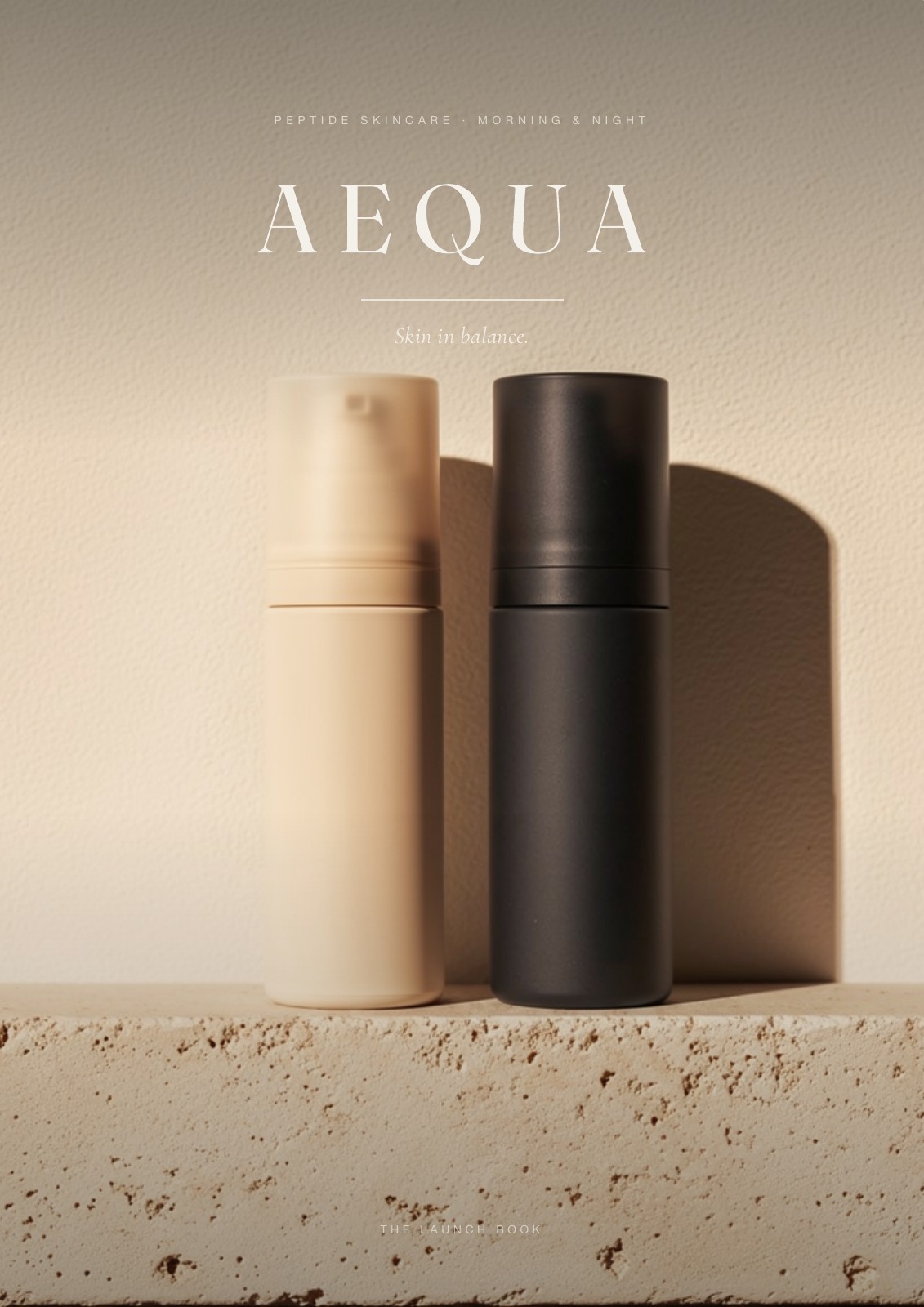 AEQUA launch book cover