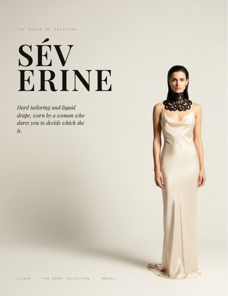 SÉVERINE lookbook cover