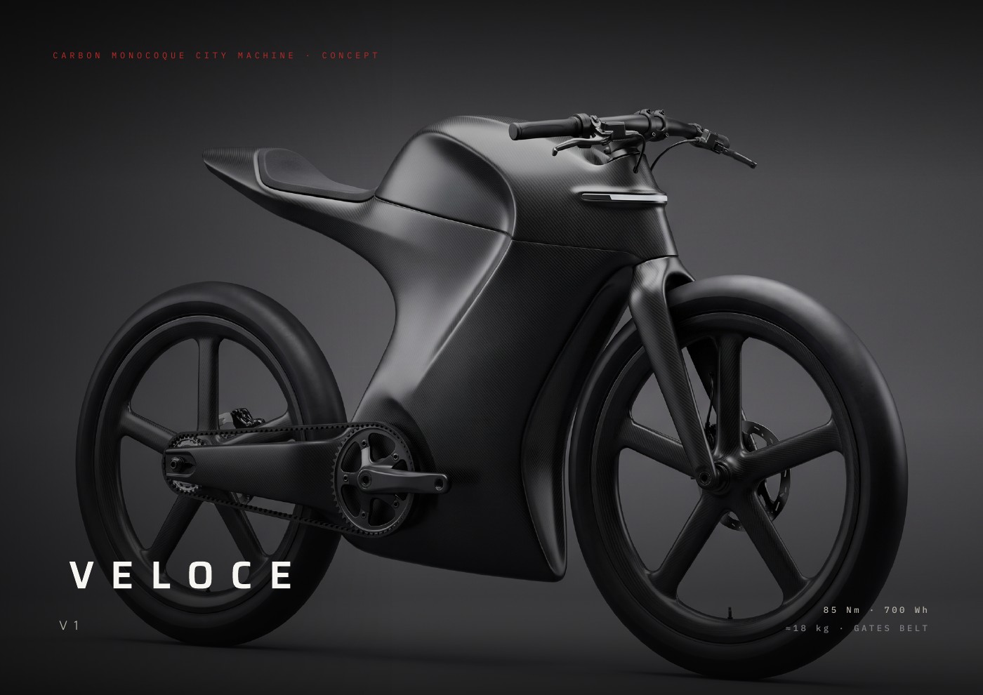 VELOCE V1 concept book cover