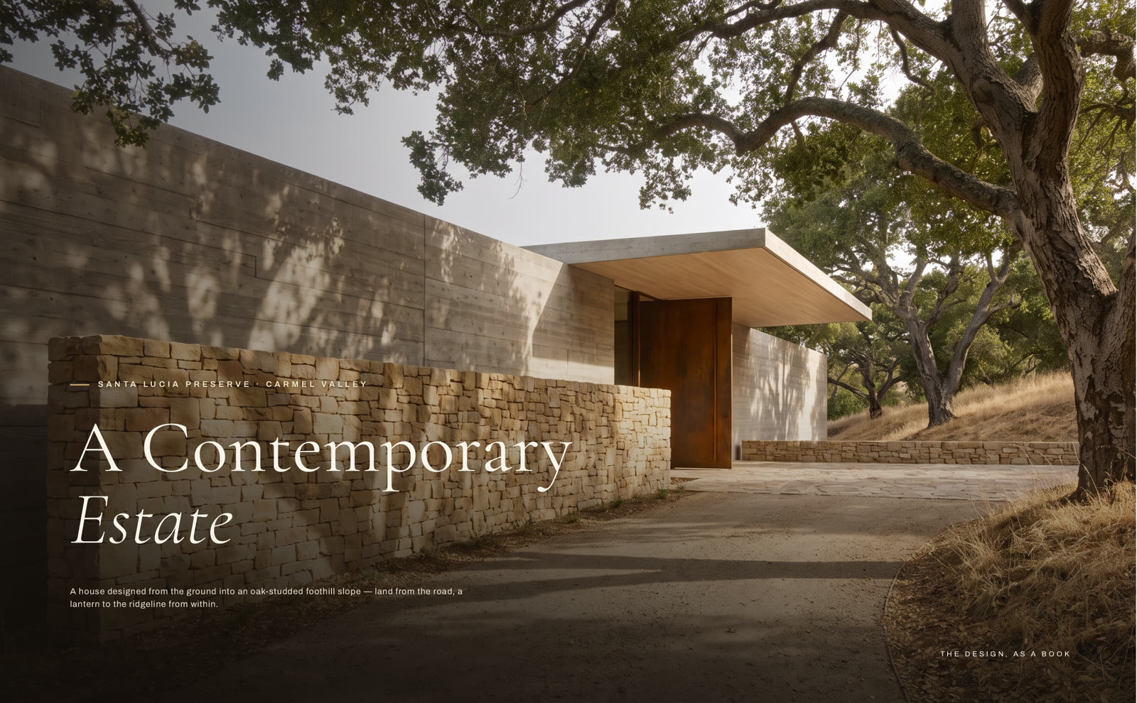 A Contemporary Estate: the work's own cover.