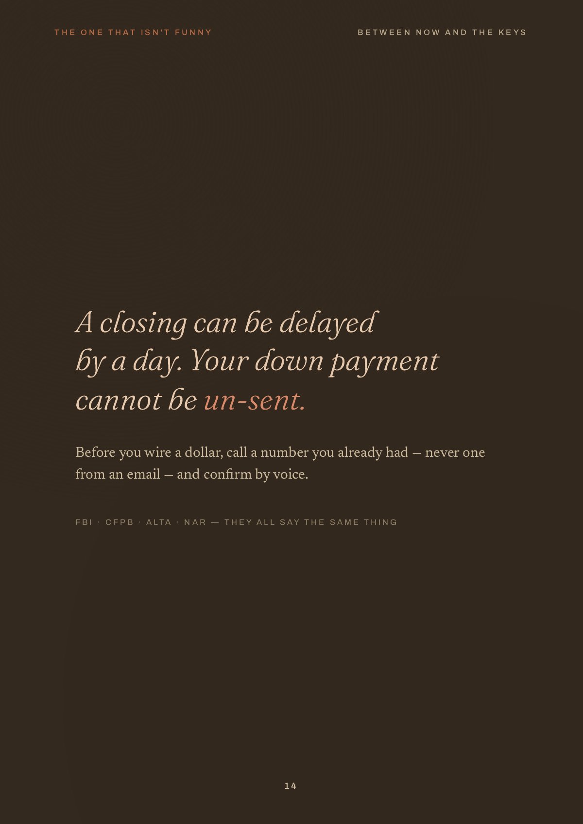 Between Now and the Keys, 14 of 20