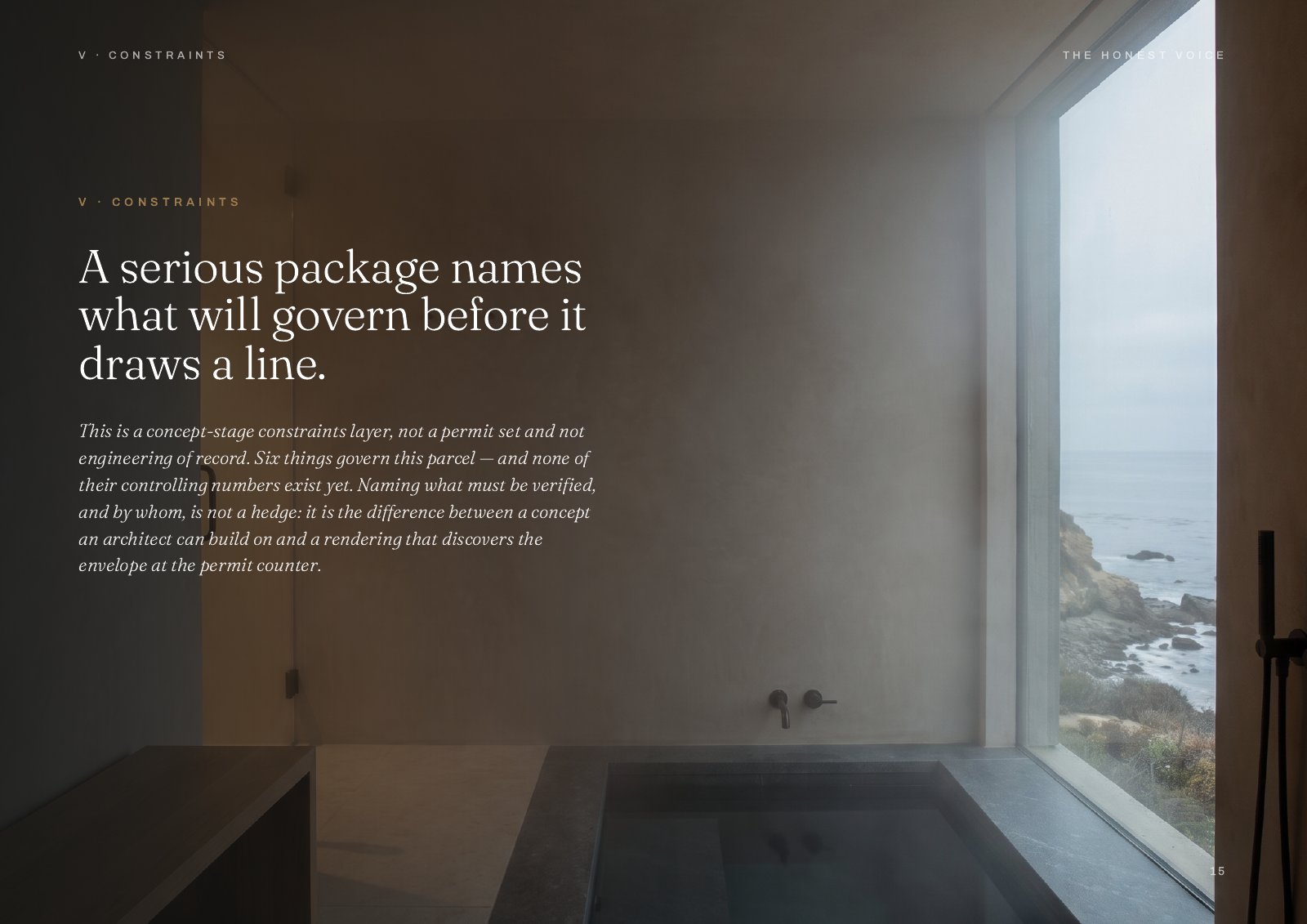 Bluff House: Santa Barbara Coast Concept Dossier, 17 of 20