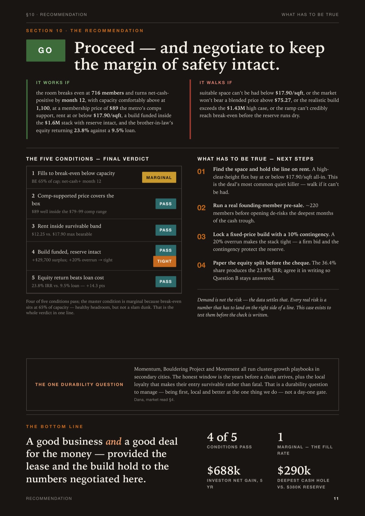 The Bouldering Gym Business Case, 11 of 12