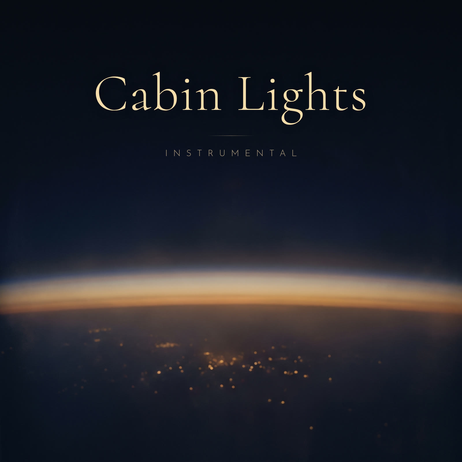 Cabin Lights: the work's own cover.