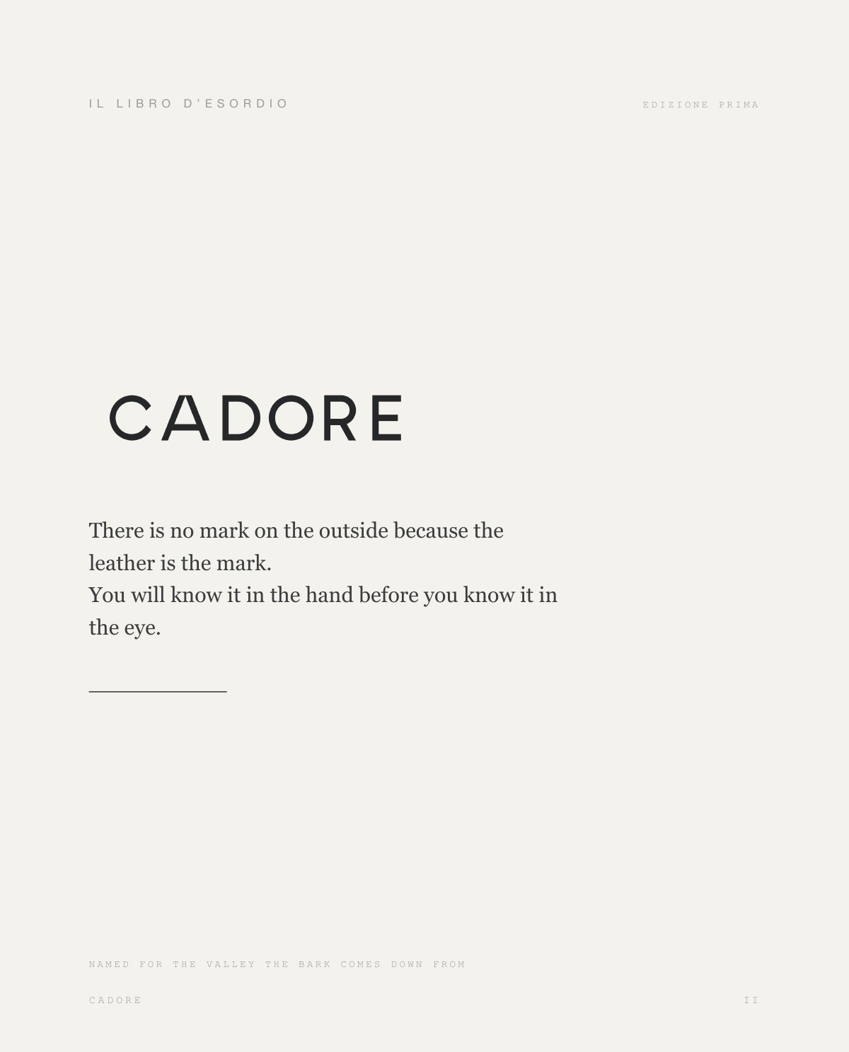 CADORE, 2 of 37