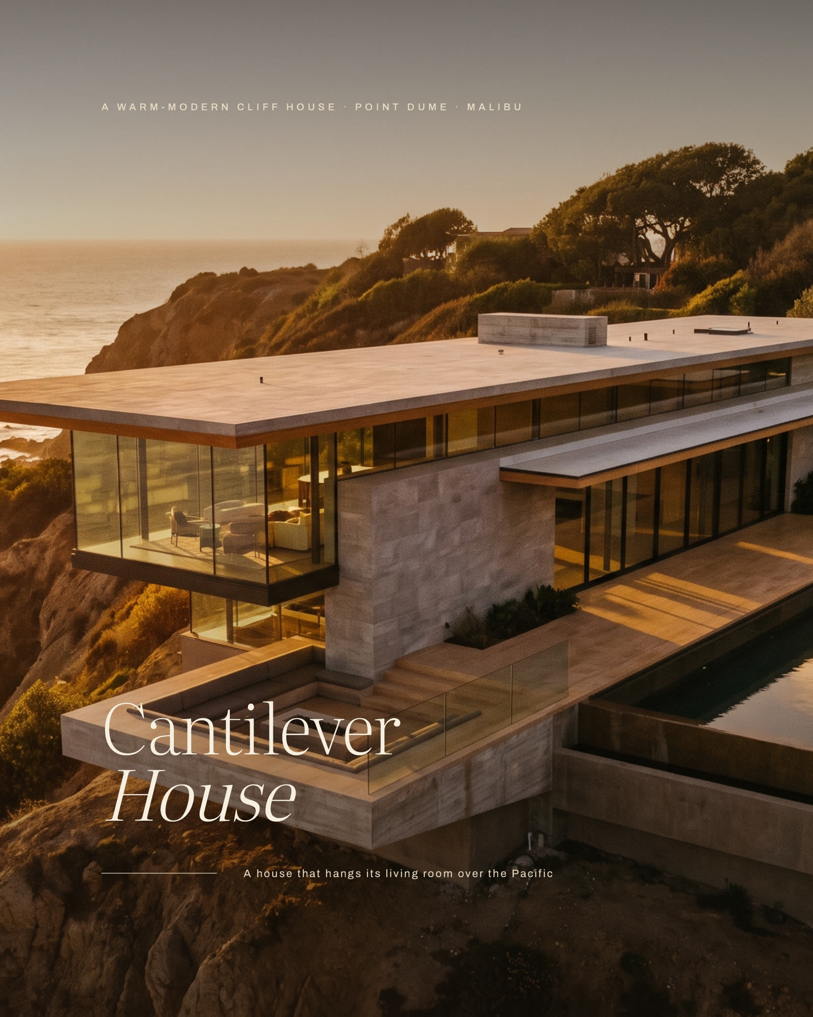 Cantilever House: the work's own cover.