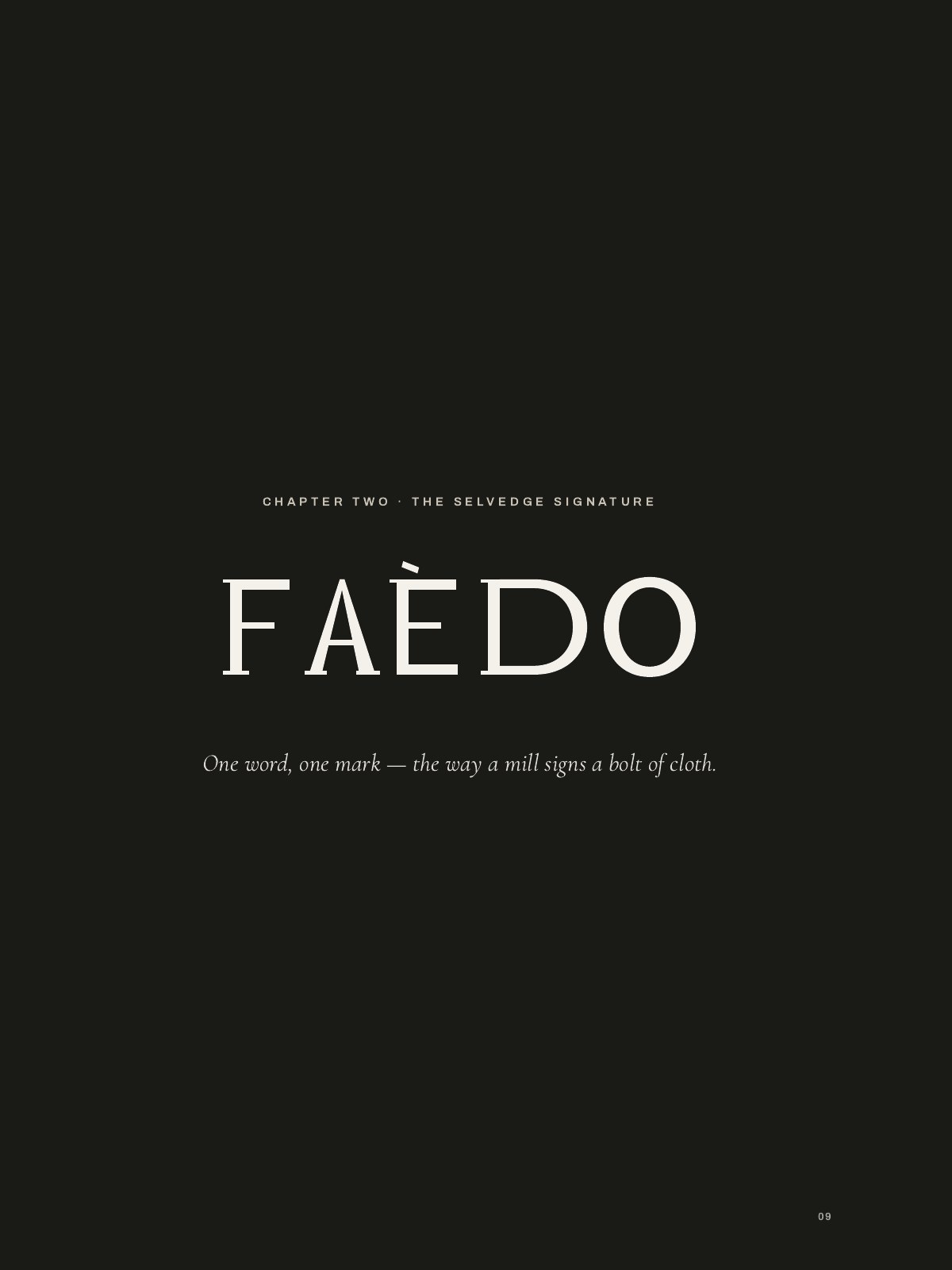 FAÈDO, 9 of 36