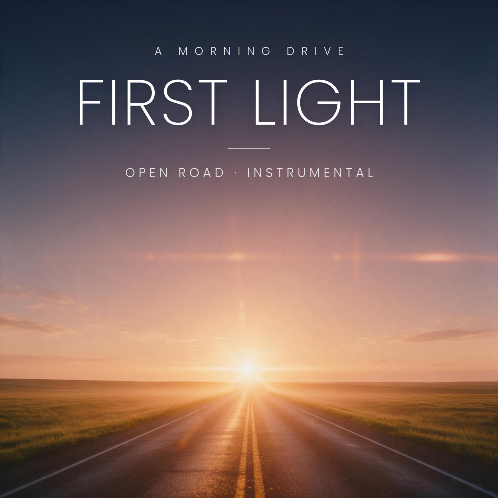 First Light: the work's own cover.