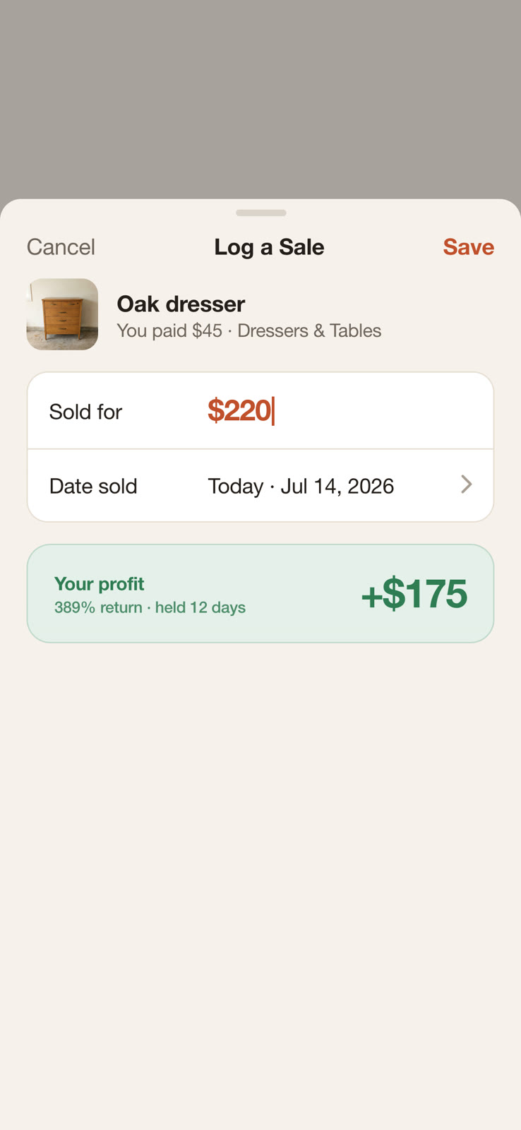 Flea Market Flip Tracker, 2 of 4