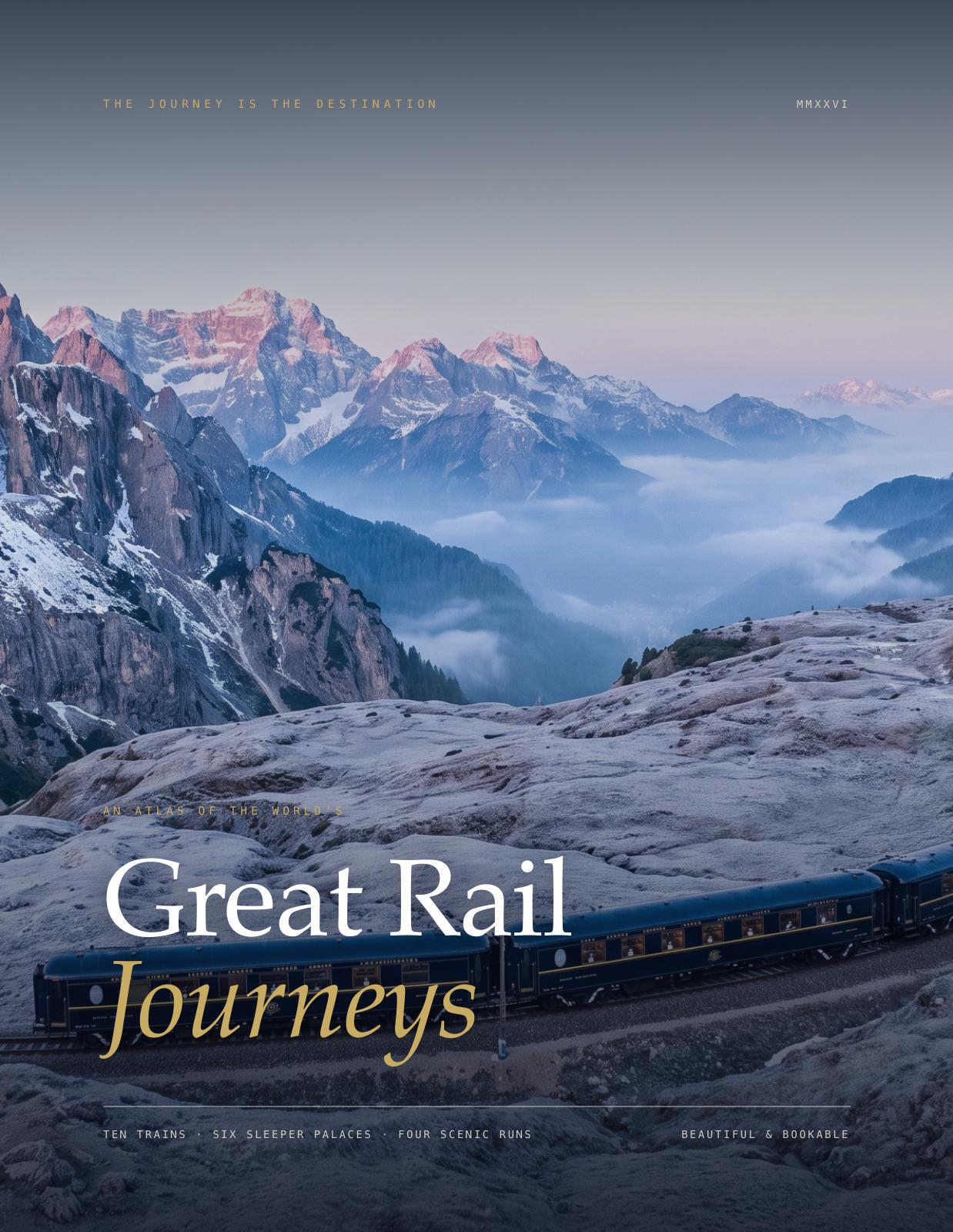 Great Rail Journeys atlas cover