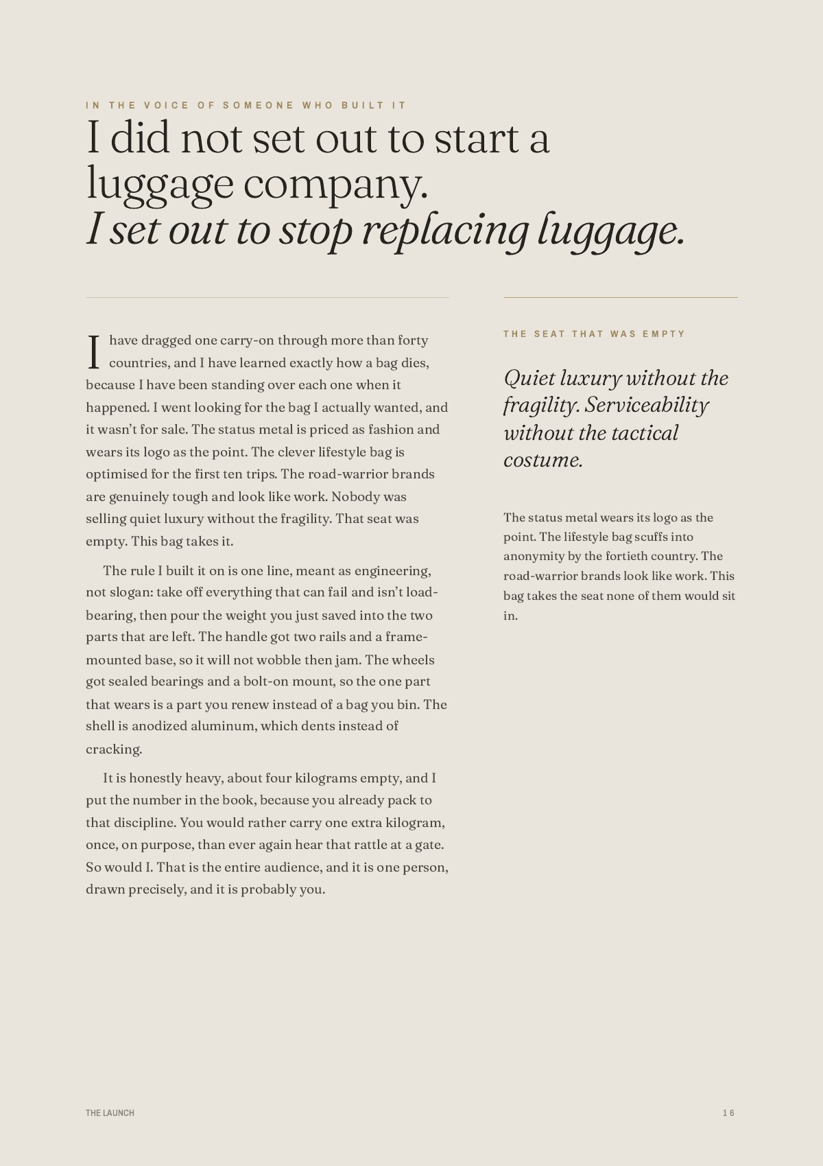 The Carry-On, Rebuilt (INGOT), 20 of 29