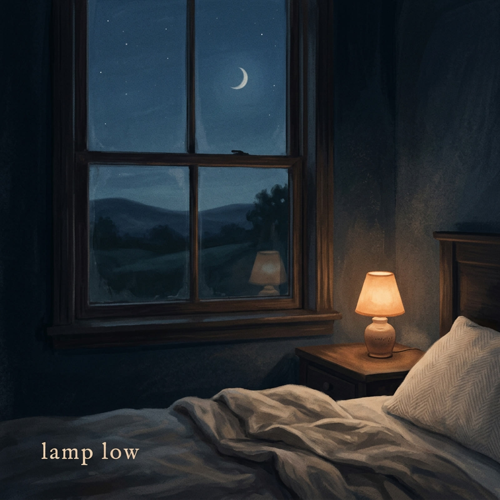Lamp Low: the work's own cover.