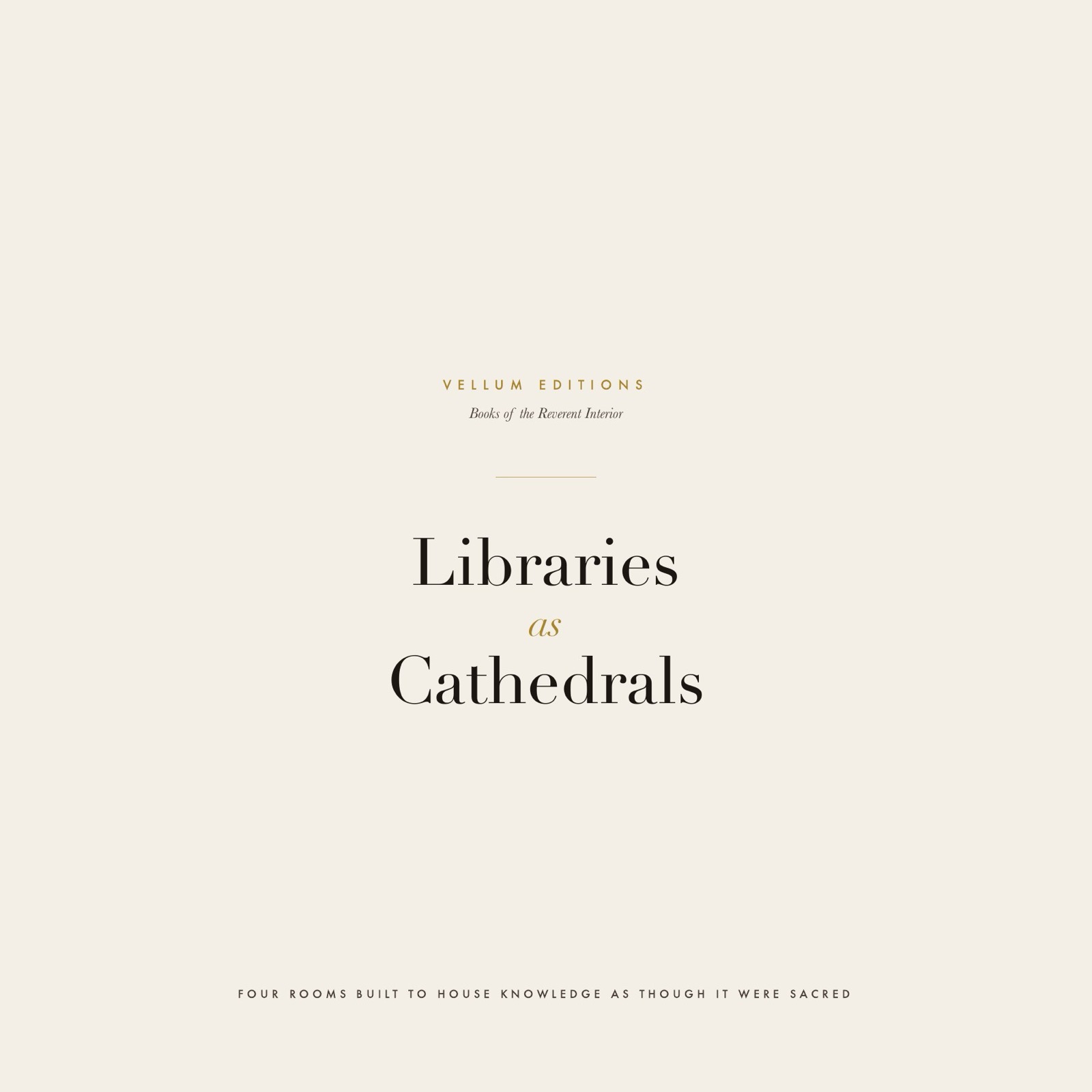 Libraries as Cathedrals, 2 of 21