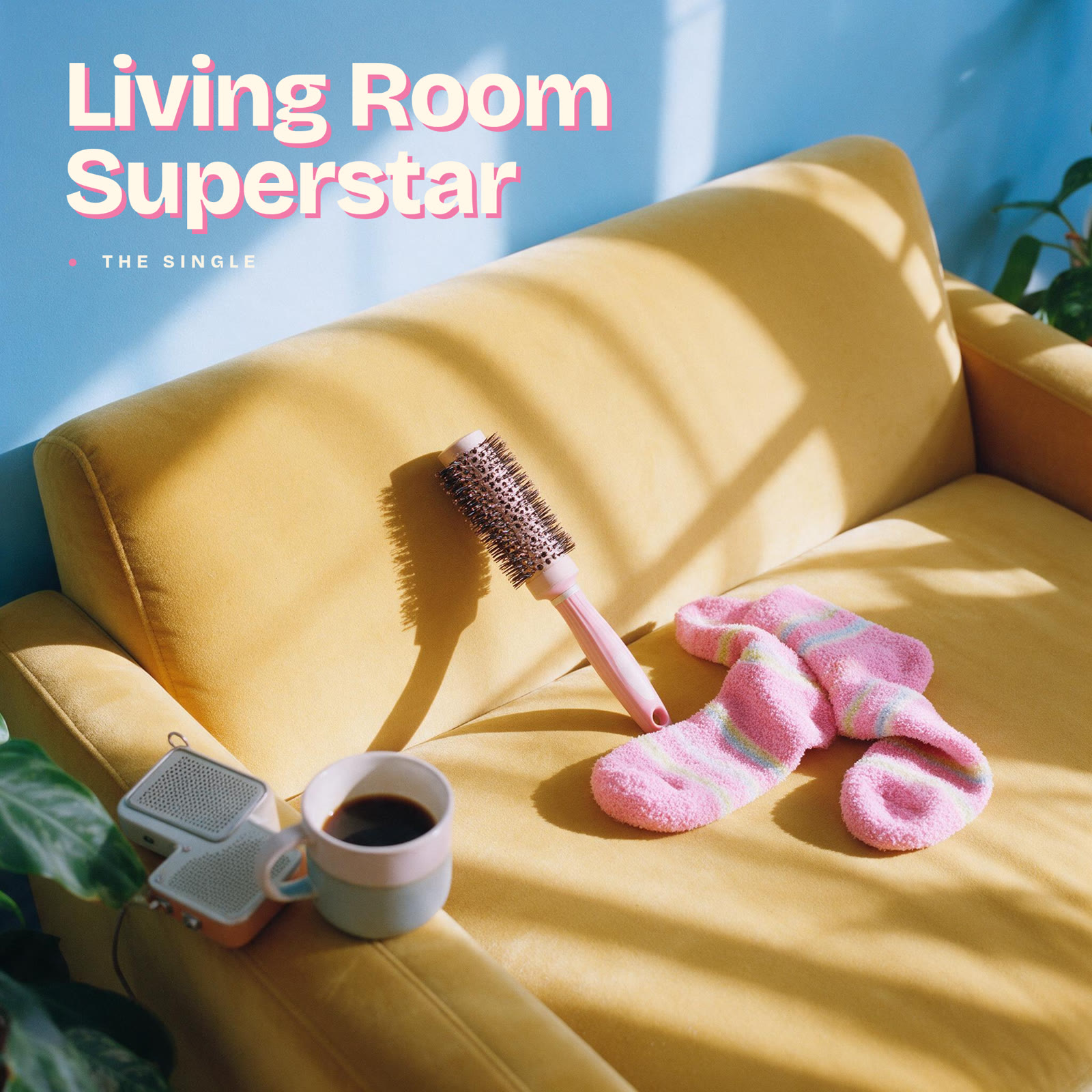 Living Room Superstar: the work's own cover.