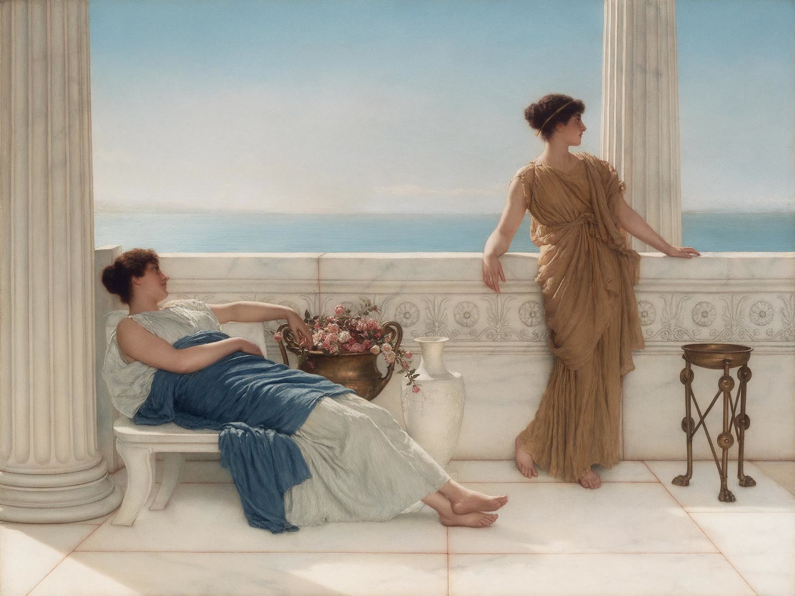 On the Marble Terrace: the work's own cover.