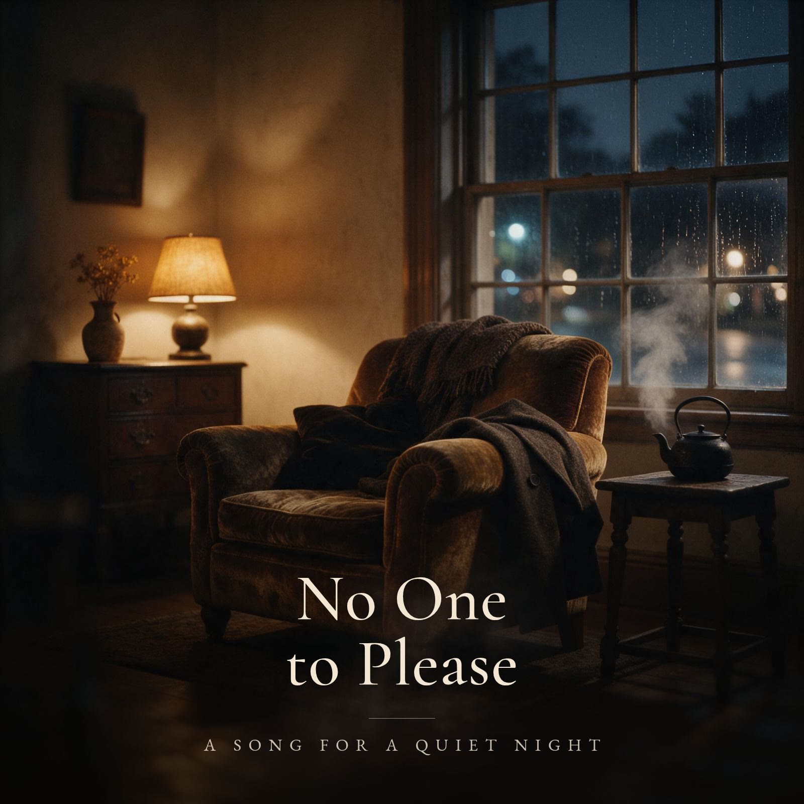 No One to Please: the work's own cover.