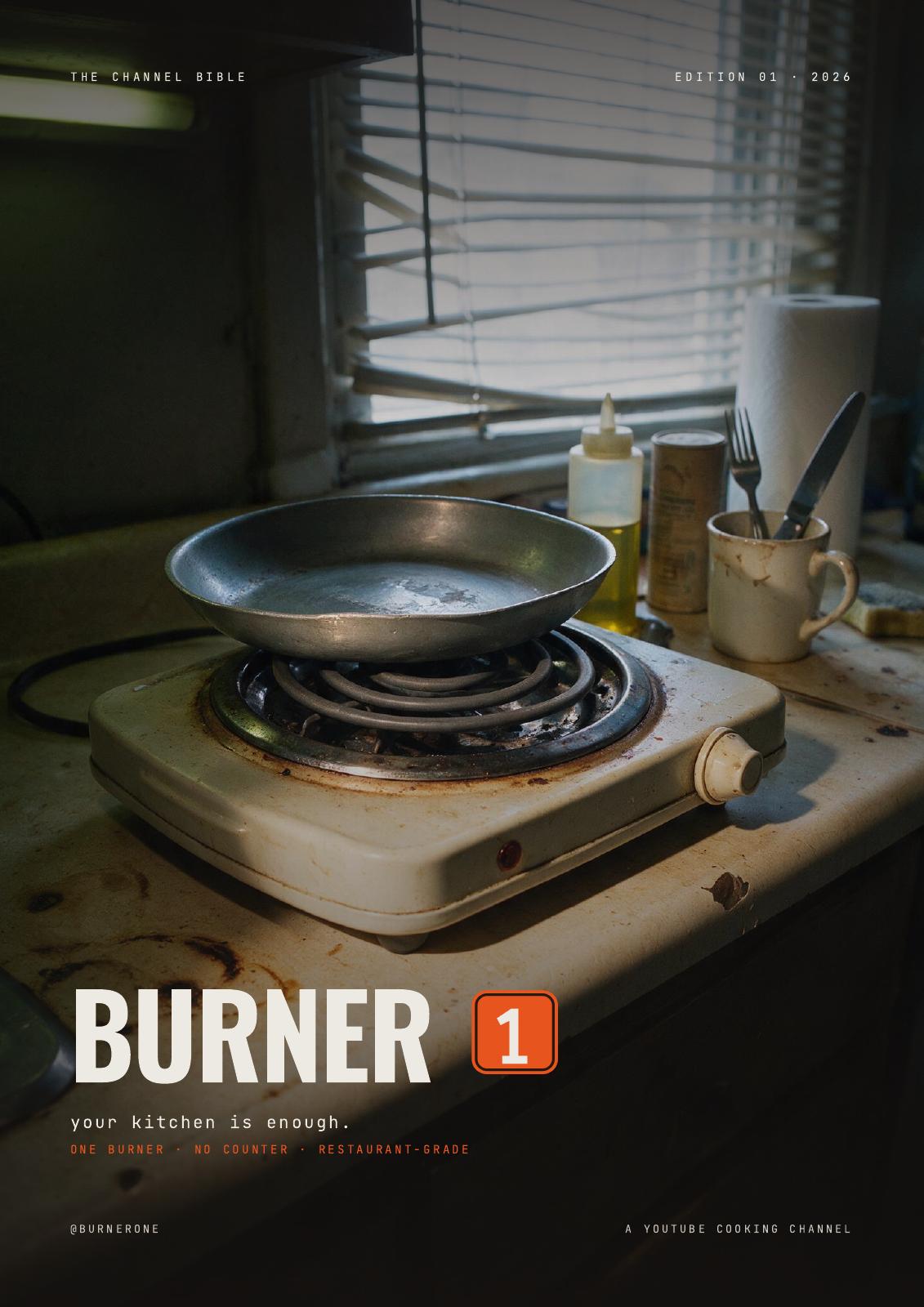 One-Burner Cooking Channel