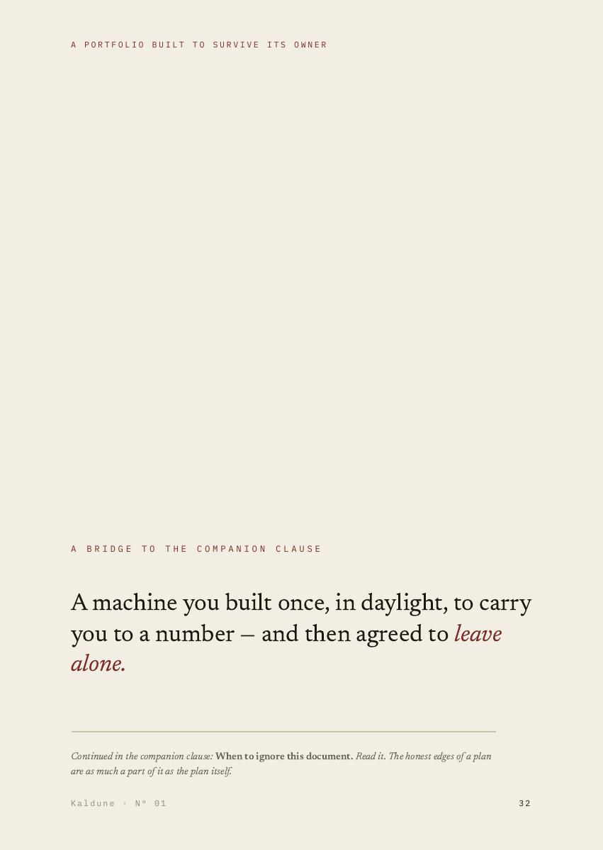 A Portfolio Built to Survive Its Owner, 43 of 44