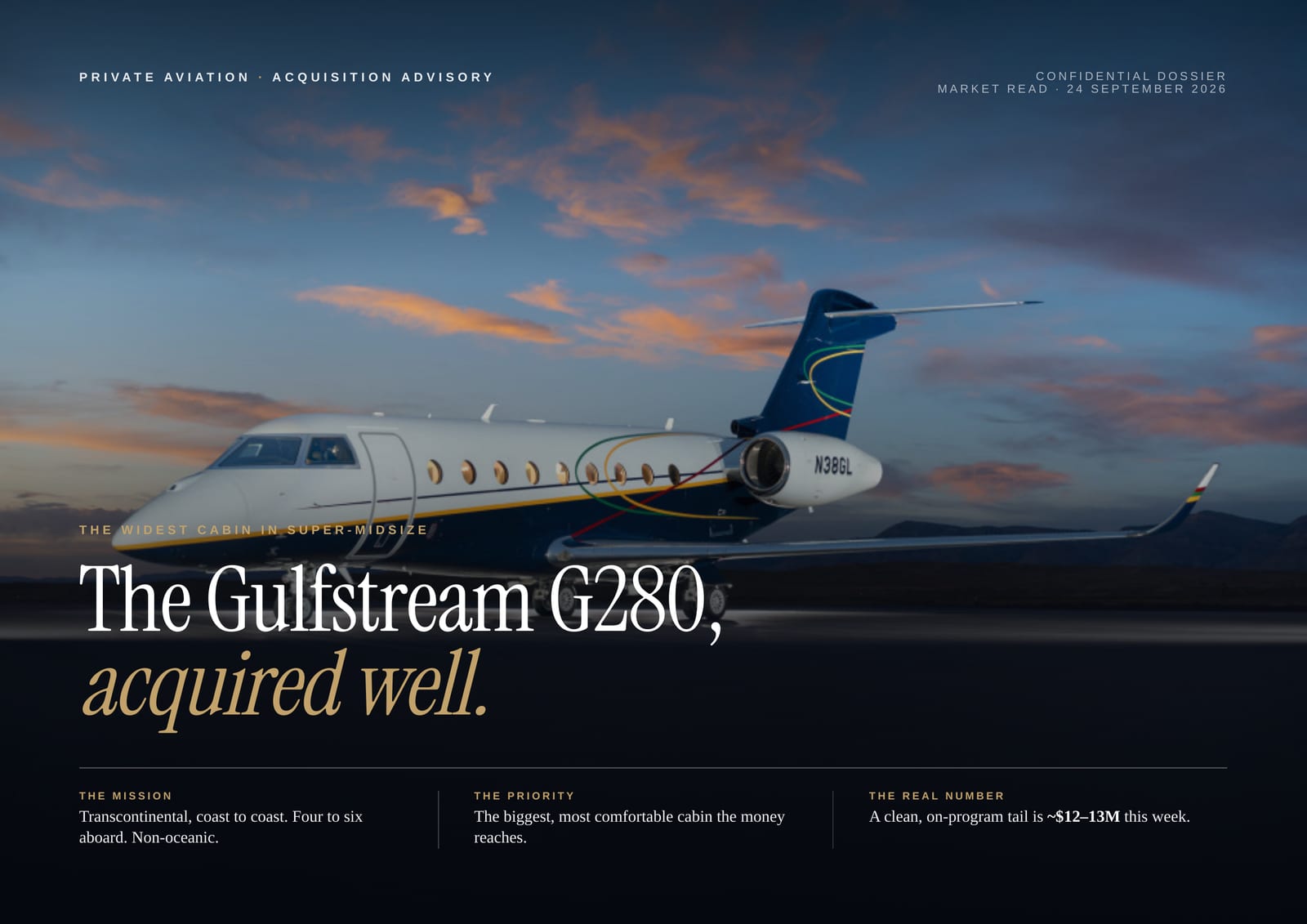 Private Jet Acquisition Search, 1 of 8