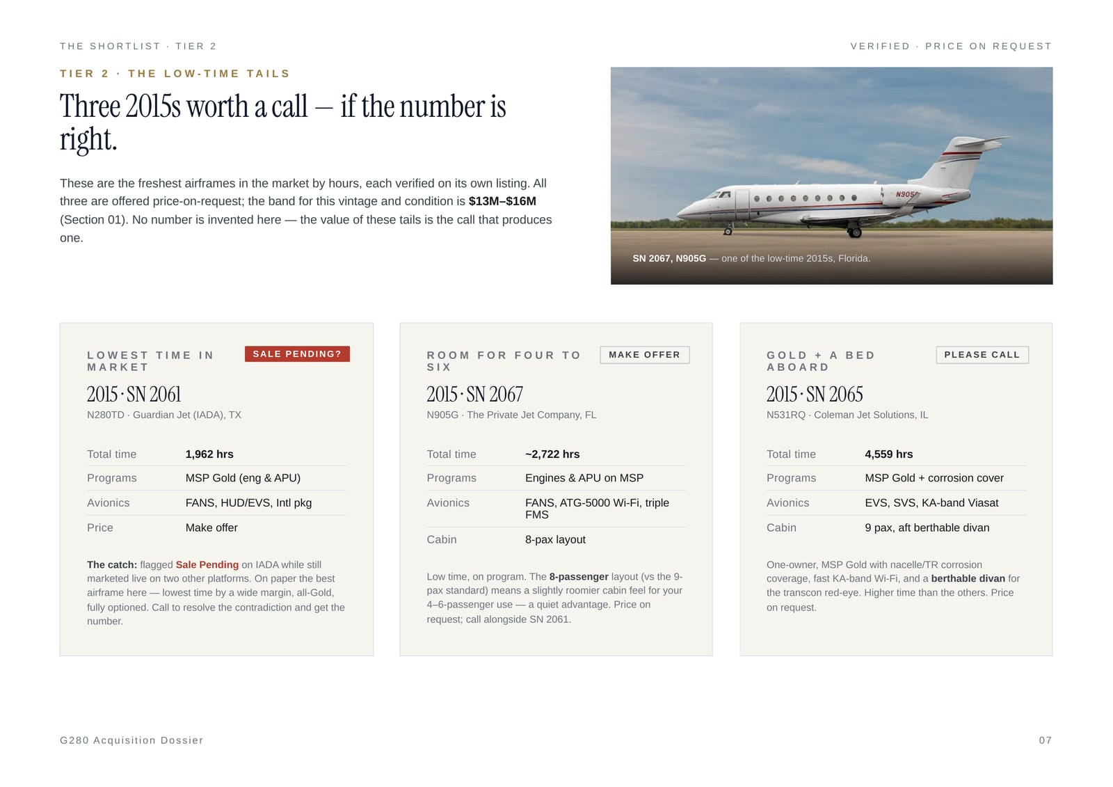 Private Jet Acquisition Search, 5 of 8