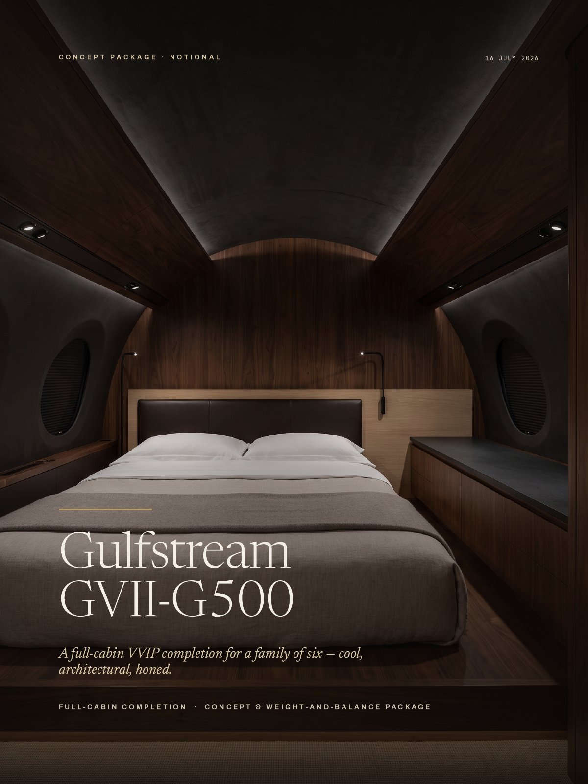 Private Jet Cabin, Nose to Tail, 1 of 28