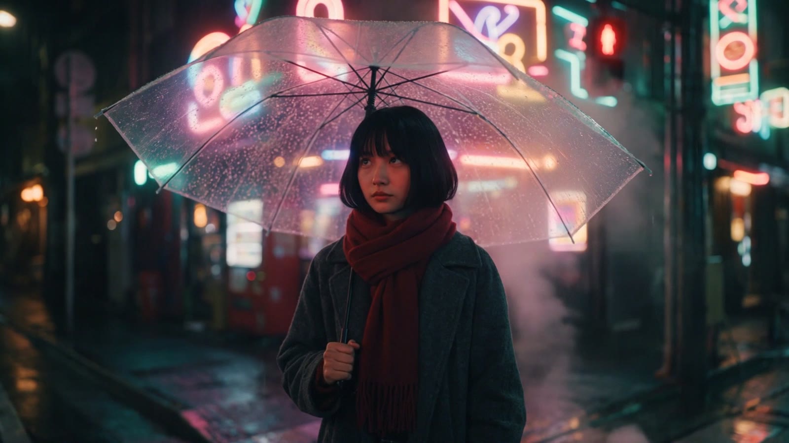 Rain and Neon