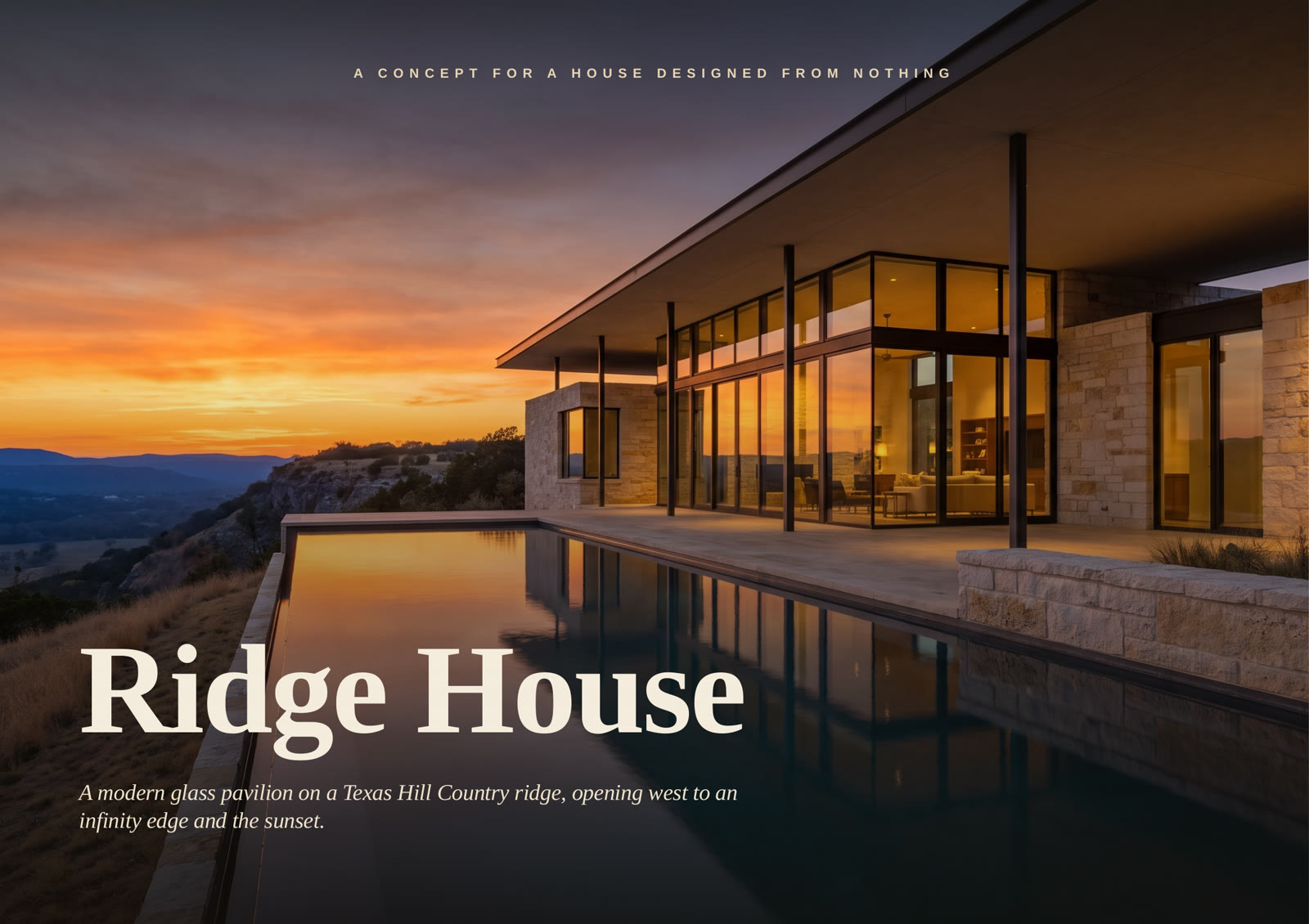 Ridge House: the work's own cover.
