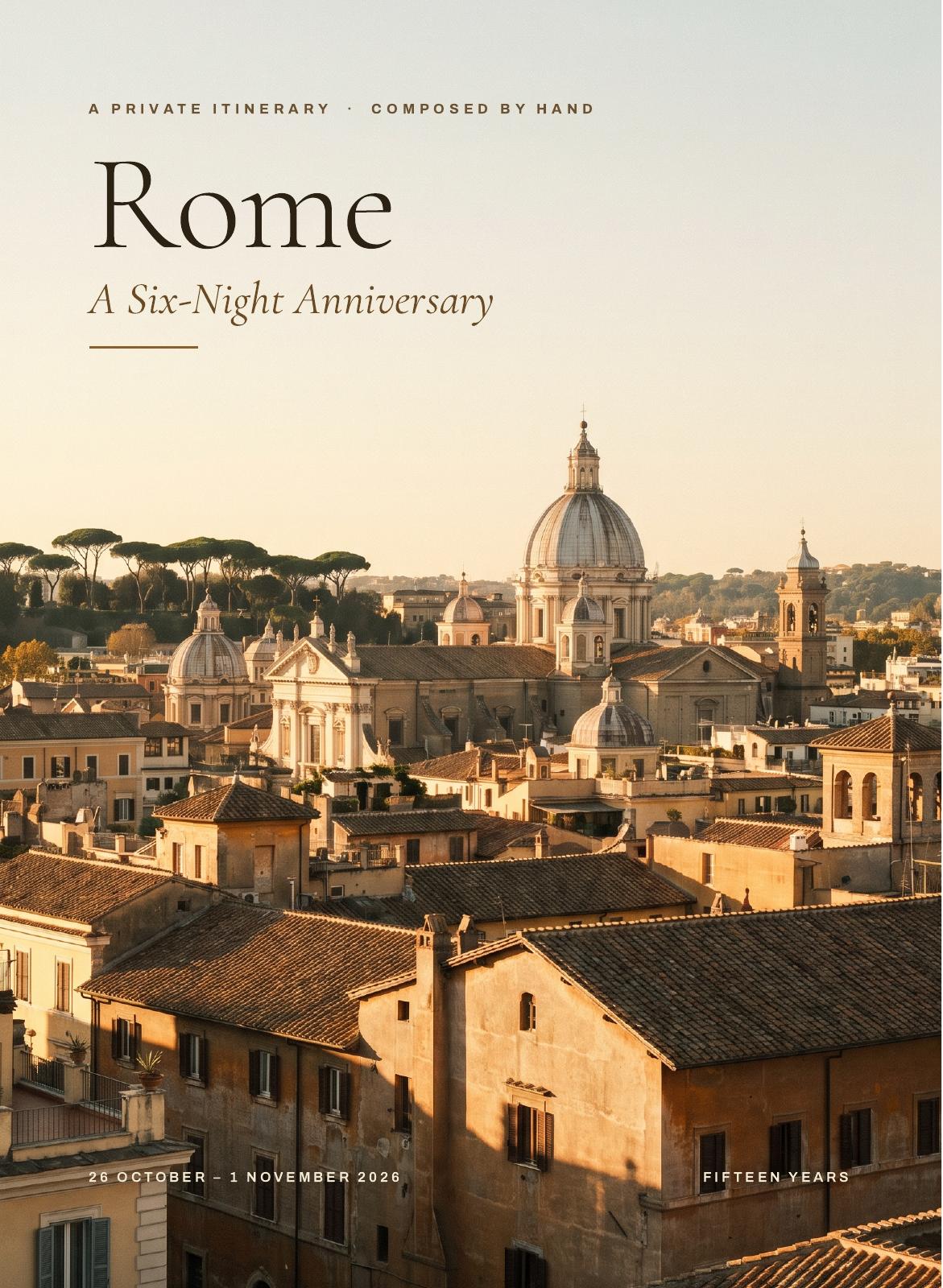 Rome Anniversary