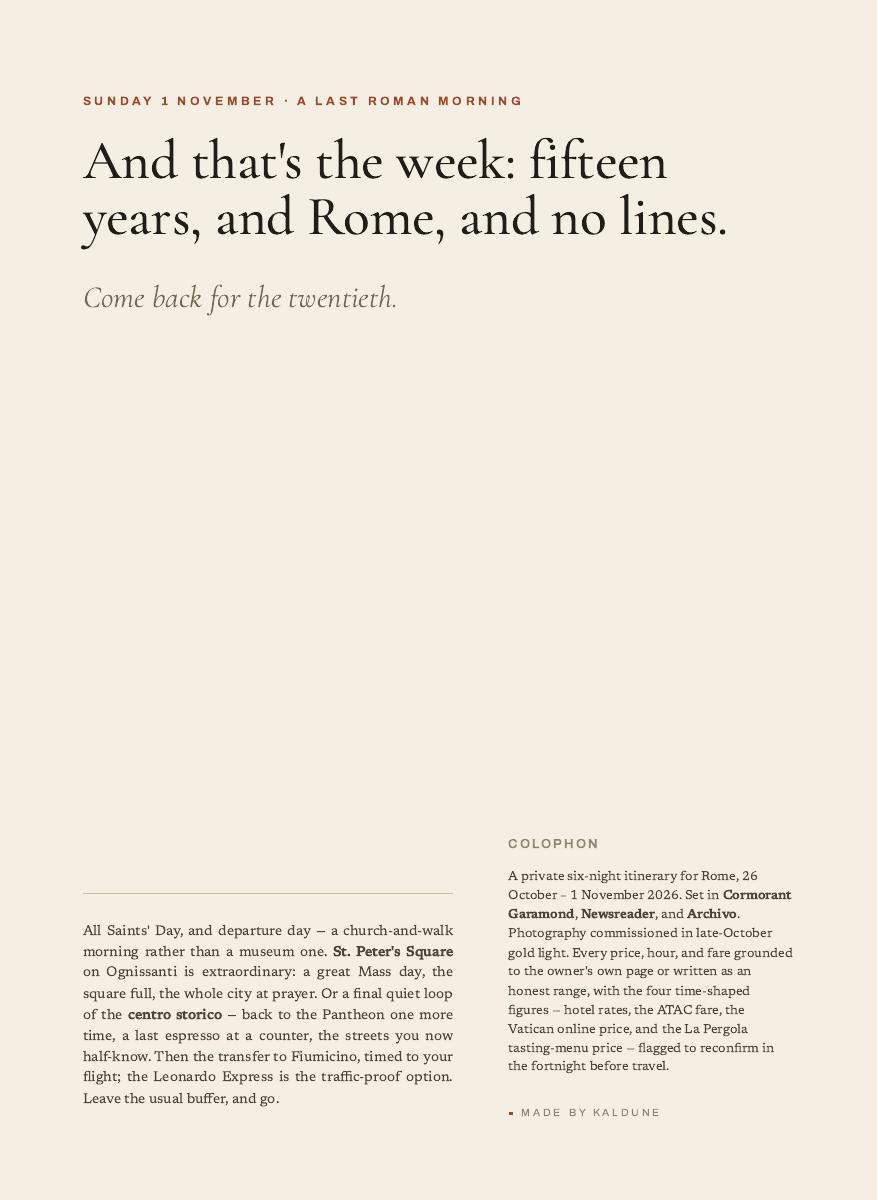 Rome Anniversary, 22 of 22