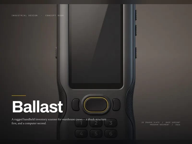 Rugged Handheld Scanner: the deliverable's own cover.