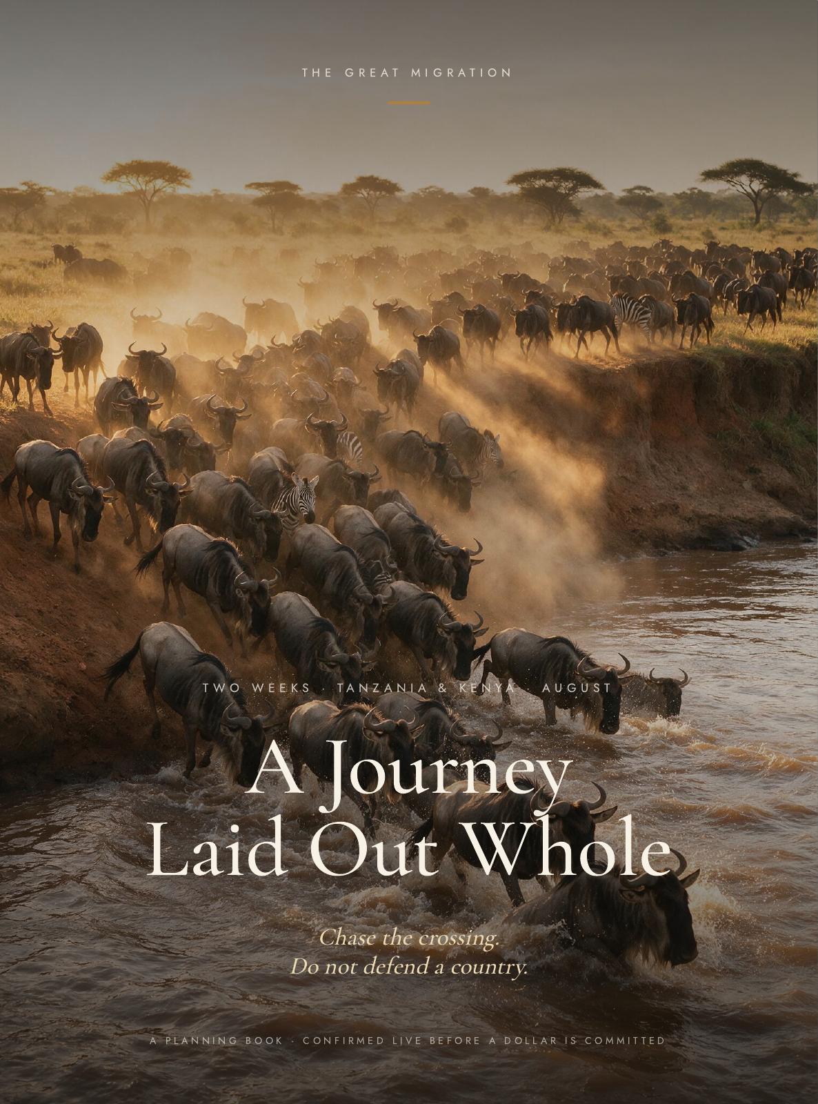 A Journey Laid Out Whole