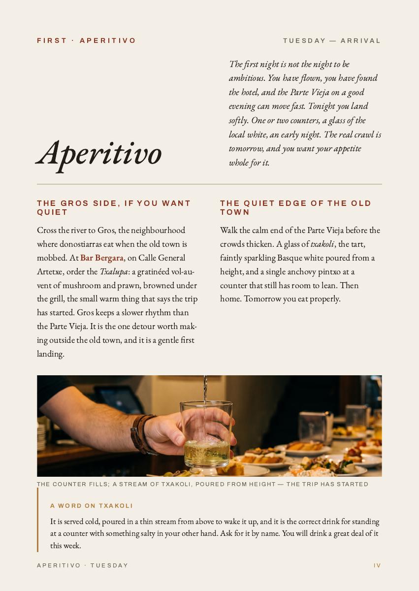 San Sebastián, A Five-Day Menu, 4 of 19