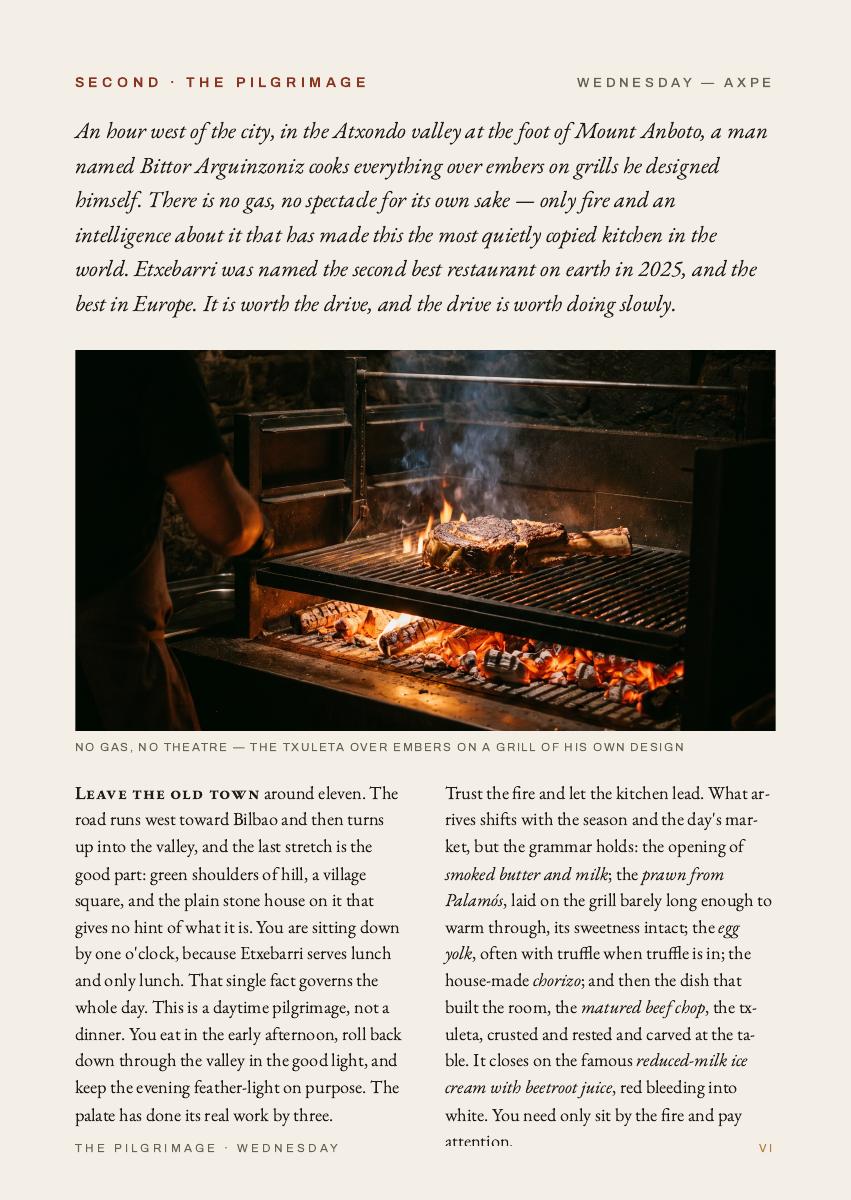 San Sebastián, A Five-Day Menu, 6 of 19