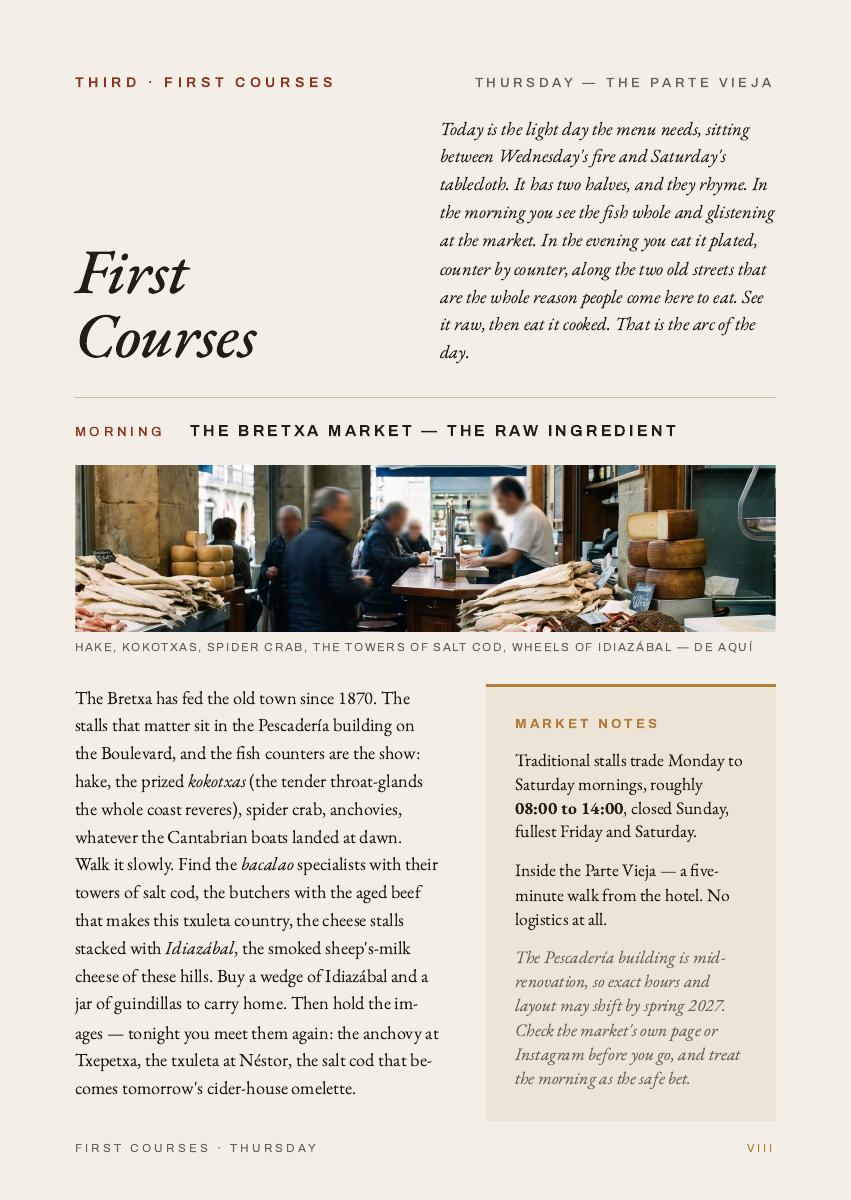 San Sebastián, A Five-Day Menu, 8 of 19