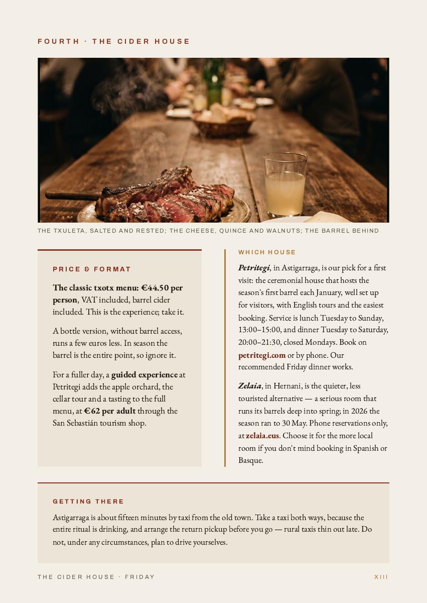 San Sebastián, A Five-Day Menu, 13 of 19