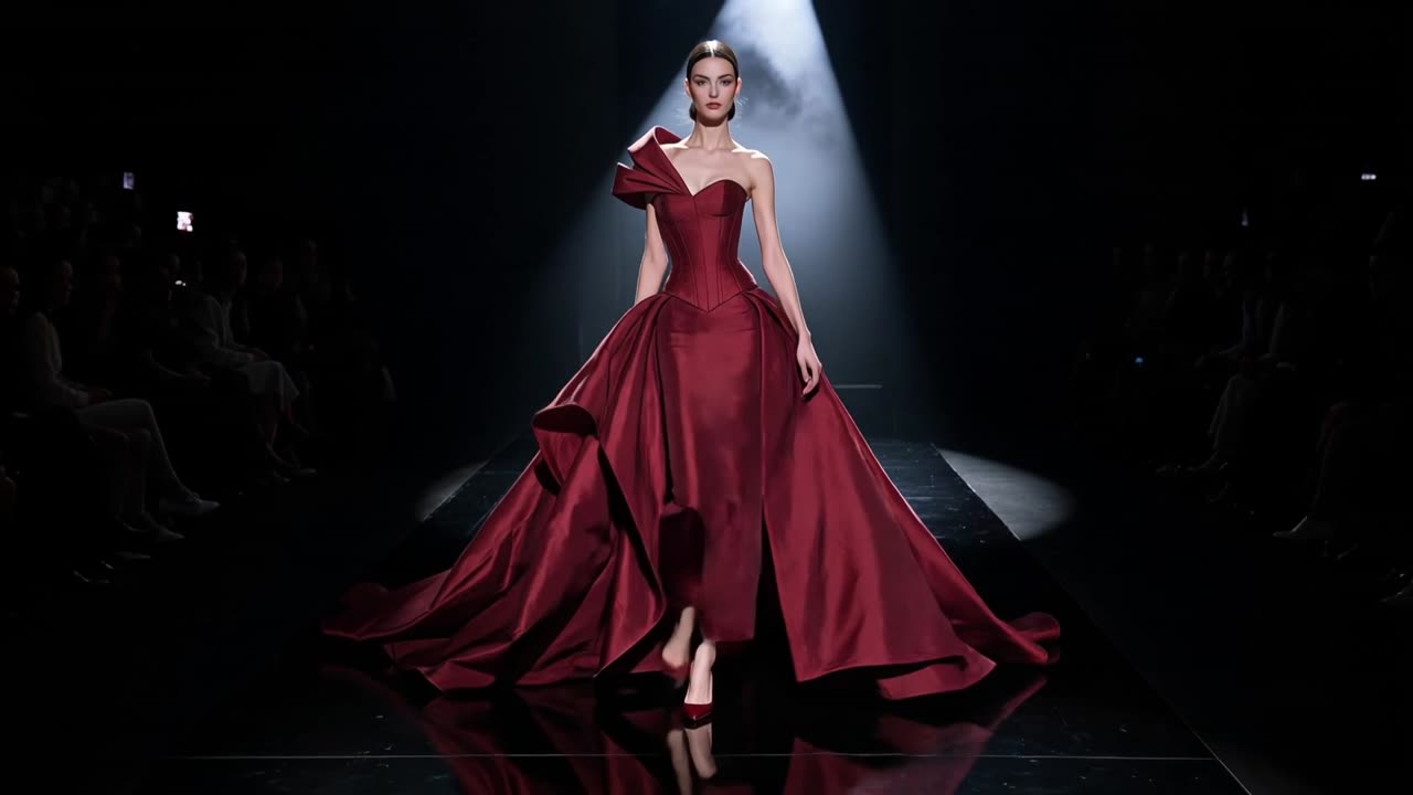 Sketch to Runway: Two Gowns, One Film: the work's own cover.