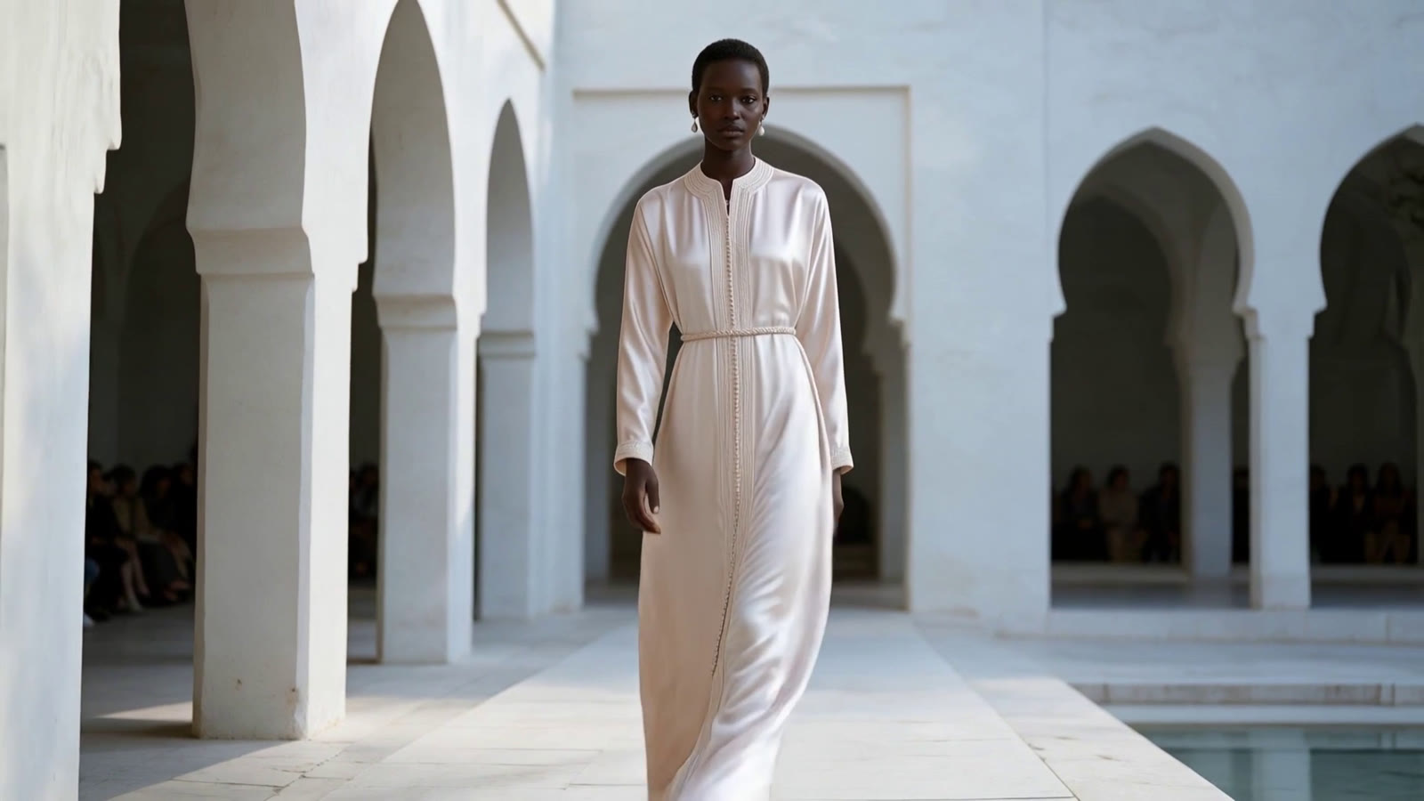 Sketch to Runway: Two Kaftans, One Film: the work's own cover.