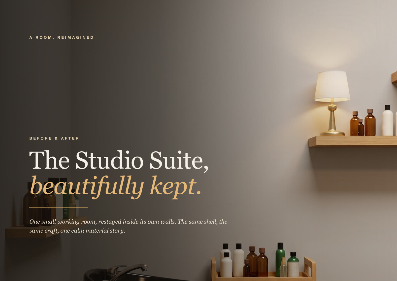 The Studio Suite: the work's own cover.