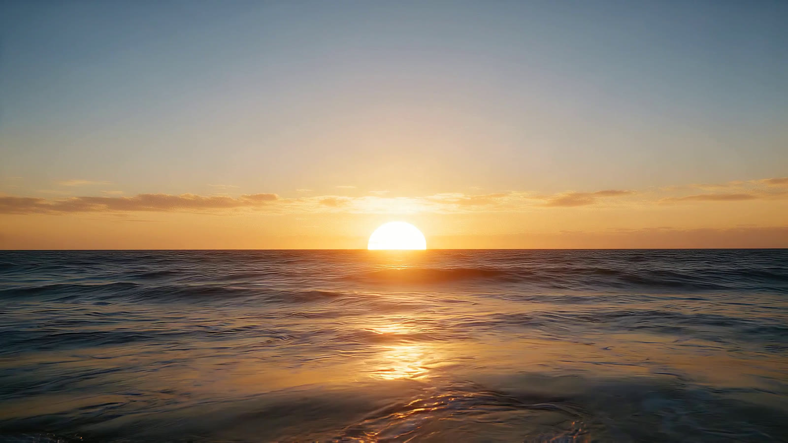 Sunrise Over the Ocean: the work's own cover.