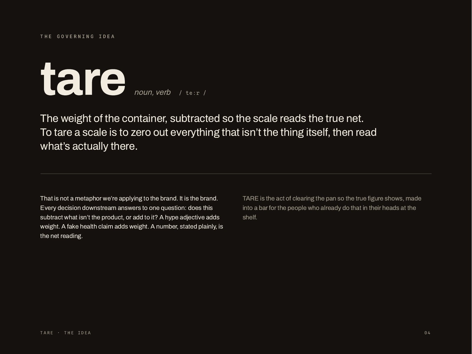 TARE, 4 of 19