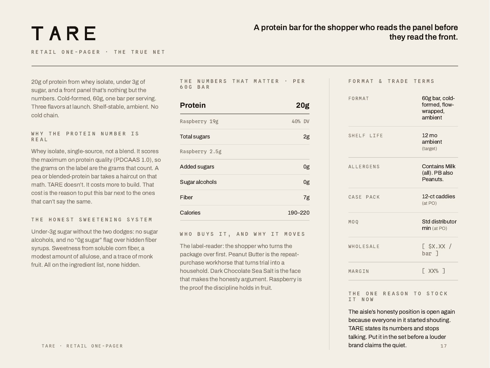 TARE, 17 of 19