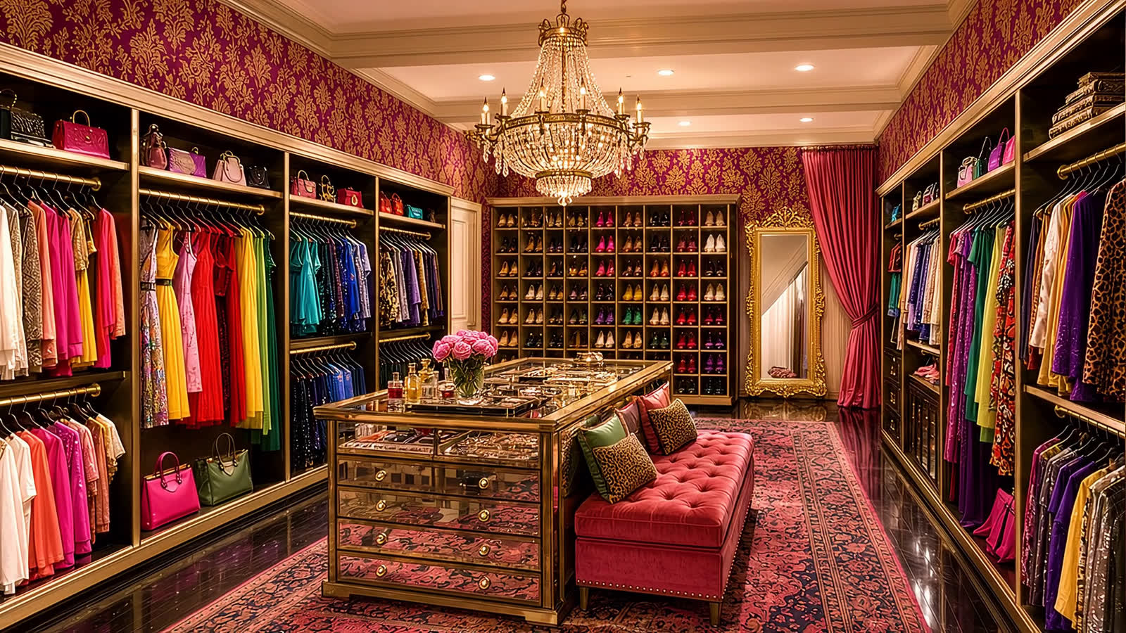 The Fashionista's Closet: the work's own cover.