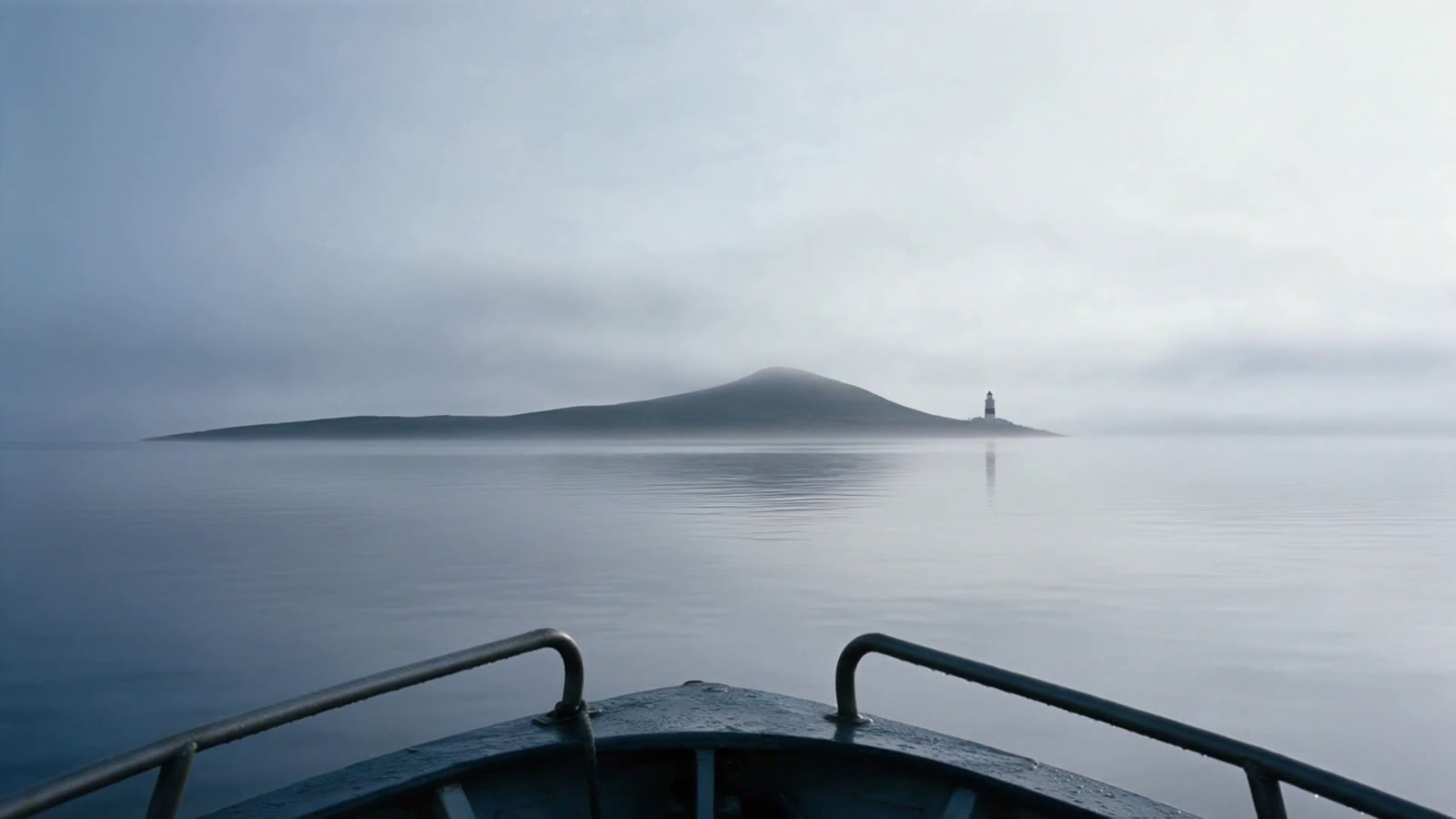 The Ferry to the Island: the work's own cover.