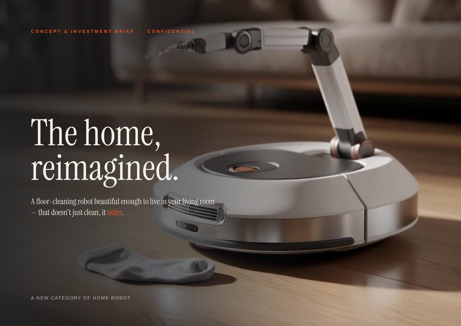 The Home Robot: the work's own cover.