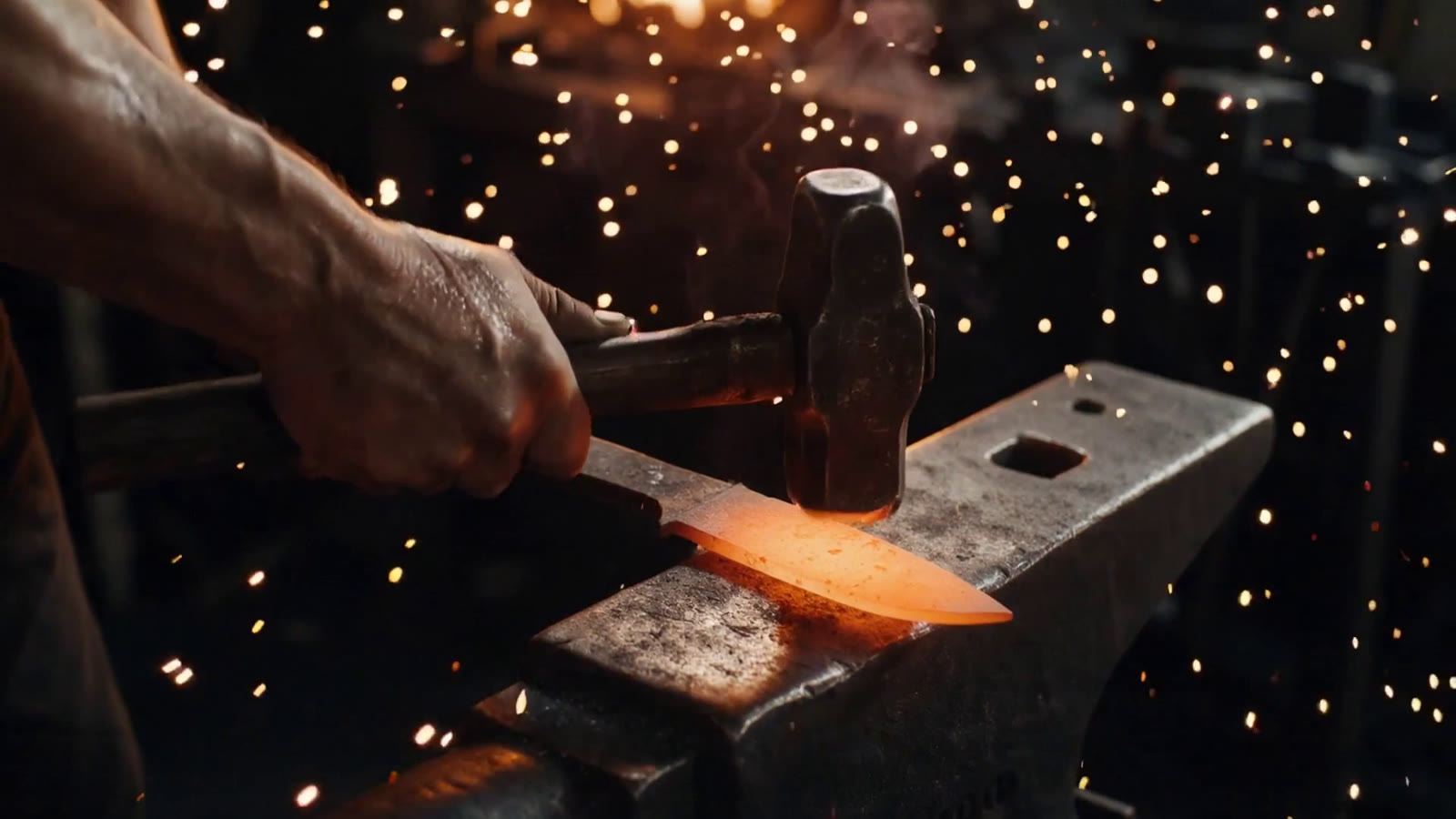 The Knife Smith: the work's own cover.