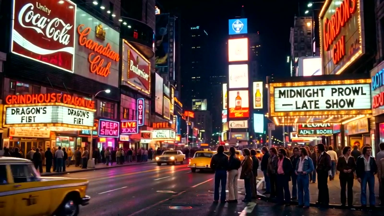 1970s Times Square: A Day in the Life