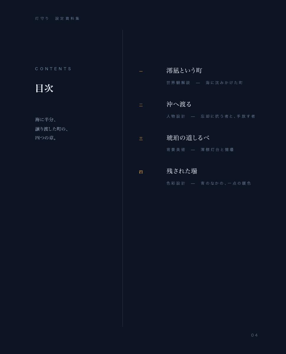 灯守り アートブック, 4 of 25