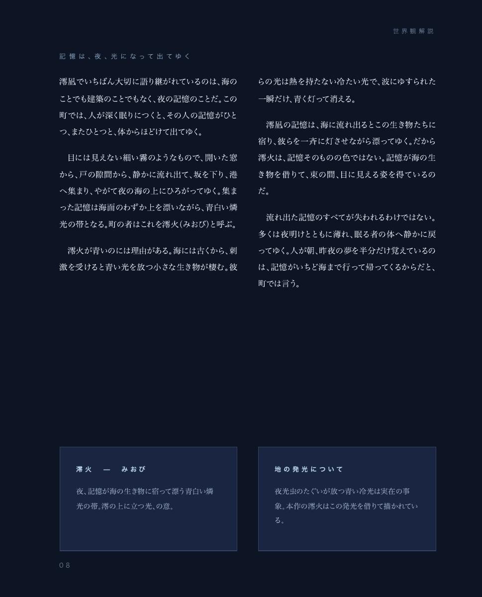 灯守り アートブック, 8 of 25