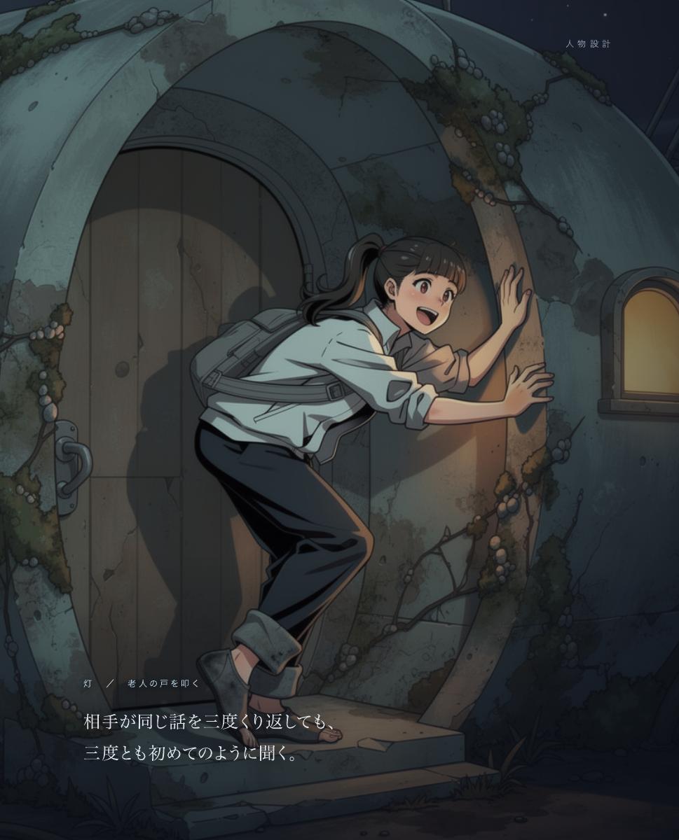 灯守り アートブック, 14 of 25