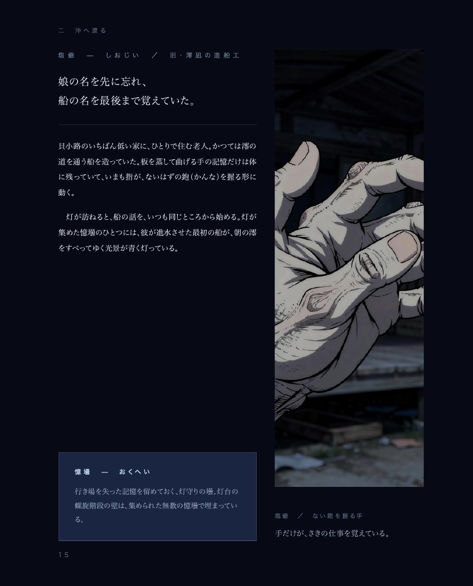 灯守り アートブック, 15 of 25